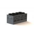 AOY-S4 Tandem dual circuits, 4 hermetic scroll air cooled chiller (cooling capacity from 384 up to 764 kW)