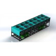 AOY-S6 Tandem 6 Hermetic Scroll Air Cooled Chiller (cooling capacity from 933 up to 1146 kW)