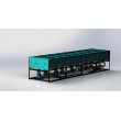 AOY-W2 Dual semi-hermetic screw air cooled chiller (cooling capacity from 822 up to 1336 kW)