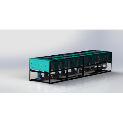 AOY 1150 Six Scroll Compressor Chillers, 1146 kW, 985.000 kCal/h