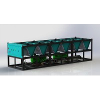 AOY 950 Six Scroll Compressor Chillers, 933 kW, 802.000 kCal/h
