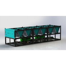 AOY 950 Six Scroll Compressor Chillers, 933 kW, 802.000 kCal/h